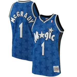 Chic Tracy McGrady Orlando Magic Hardwood Classics Swingman Jersey Blue