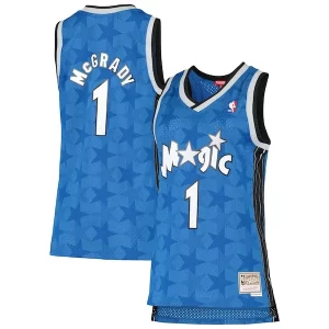 Chic Tracy McGrady Orlando Magic Women's 2000/01 Hardwood Classics Swingman Jersey Blue