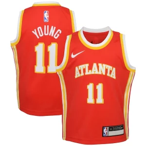 Chic Trae Young Atlanta Hawks Nike Preschool Swingman Player Jersey Icon Edition Red