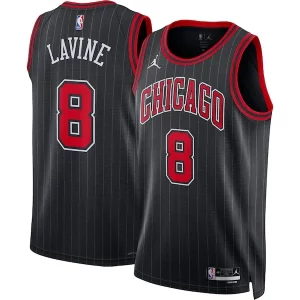 Chic Zach LaVine Chicago Bulls Jordan Brand Unisex Swingman Jersey Statement Edition Black