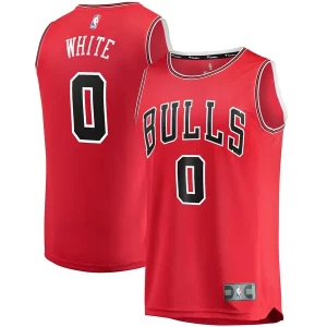 Cool Coby White Chicago Bulls Youth Fast Break Replica Player Jersey Icon Edition Red