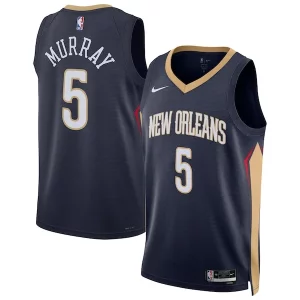 Cool Dejounte Murray New Orleans Pelicans Nike Unisex 2024 Offseason Addition Nike Swingman Jersey Navy