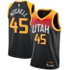 Cool Donovan Mitchell Utah Jazz Nike 2021/22 Swingman Player Jersey Black City Edition