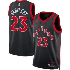 Cool Fred VanVleet Toronto Raptors Jordan Brand Unisex Swingman Jersey Statement Edition Black