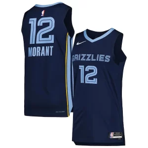 Cool Ja Morant Memphis Grizzlies Nike Authentic Jersey Association Edition Navy