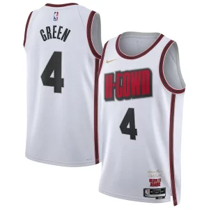 Cool Jalen Green Houston Rockets Nike Unisex 2024/25 Swingman Player Jersey City Edition White