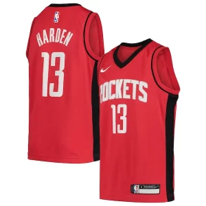 Cool James Harden Houston Rockets Nike Youth Team Swingman Jersey Icon Edition Red