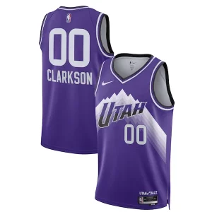 Cool Jordan Clarkson Utah Jazz Nike Unisex 2023/24 Swingman Jersey Purple City Edition
