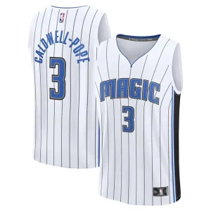Cool Kentavious Caldwell Pope Orlando Magic Fast Break Replica Player Jersey Association Edition White