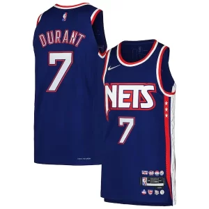 Cool Kevin Durant Brooklyn Nets Nike Authentic Player Jersey City Edition Blue