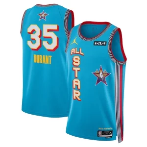Cool Kevin Durant Jordan Brand Unisex 2025 NBA All Star Game Swingman Player Jersey Light Blue