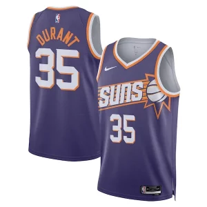 Cool Kevin Durant Phoenix Suns Nike Unisex Swingman Jersey Icon Edition Purple/White