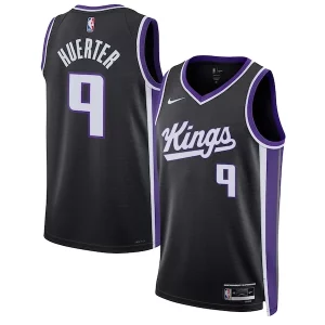 Cool Kevin Huerter Sacramento Kings Nike Unisex Swingman Jersey Icon Edition Black