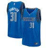 Amazing Klay Thompson Dallas Mavericks Youth Fast Break Replica Player Jersey Icon Edition Blue