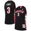 Cool Kyle Lowry Toronto Raptors 2001/02 Hardwood Classics Swingman Jersey Black