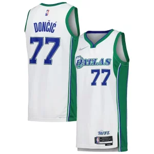Cool Luka Dončić Dallas Mavericks Nike Swingman Player Jersey City Edition White