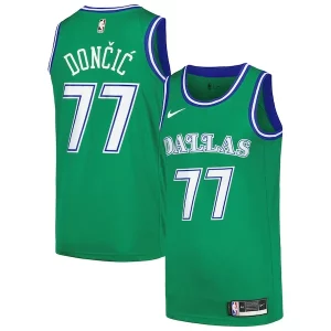 Cool Luka Dončić Dallas Mavericks Nike Swingman Player Jersey Classic Edition Green