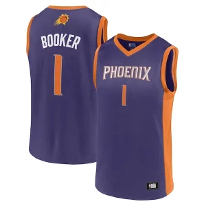 Cool Men's Devin Booker Purple Phoenix Suns Player Jersey
