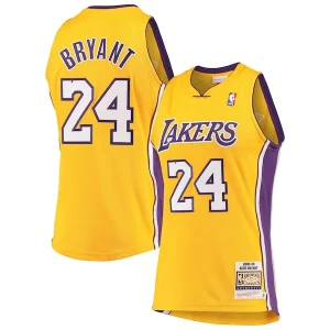 Cool Men's Los Angeles Lakers Kobe Bryant Gold Hardwood Classics 2008 09 Authentic Jersey