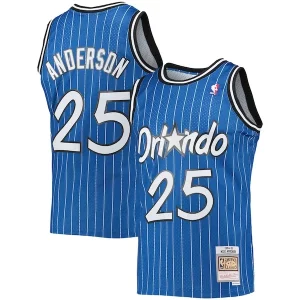 Cool Nick Anderson Orlando Magic 1994/95 Hardwood Classics Swingman Jersey Blue