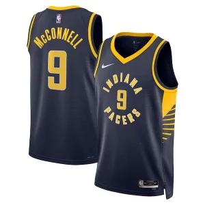 Cool T.J. McConnell Indiana Pacers Nike Unisex Swingman Replica Jersey Icon Edition Navy