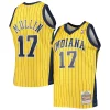 Fantastic Chris Mullin Indiana Pacers 1999/00 Hardwood Classics Swingman Jersey Gold
