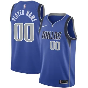 Fantastic Dallas Mavericks Nike 2020/21 Swingman Custom Jersey Icon Edition Blue