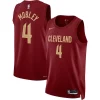 Fantastic Evan Mobley Cleveland Cavaliers Nike Unisex Swingman Jersey Icon Edition Wine