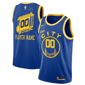 Fantastic Golden State Warriors Nike 2020/21 Hardwood Classics Swingman Custom Jersey Blue
