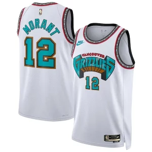 Fantastic Ja Morant Memphis Grizzlies Nike Unisex 2024/25 Swingman Jersey White Classic Edition