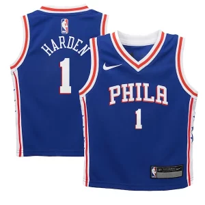 Fantastic James Harden Philadelphia 76ers Nike Preschool Swingman Player Jersey Icon Edition Royal