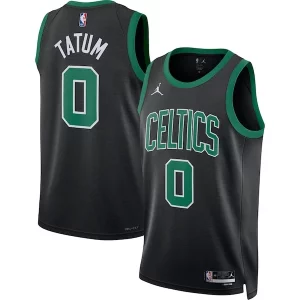 Fantastic Jayson Tatum Boston Celtics Jordan Brand Unisex Swingman Jersey Statement Edition Black