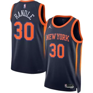 Fantastic Julius Randle New York Knicks Jordan Brand Unisex Swingman Jersey Statement Edition Navy