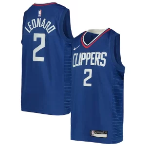 Fantastic Kawhi Leonard LA Clippers Nike Youth Swingman Jersey Icon Edition Royal/White