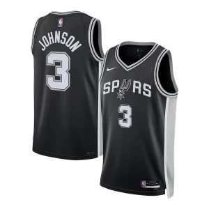 Gorgeous Keldon Johnson San Antonio Spurs Nike Unisex Swingman Jersey Association Edition Black