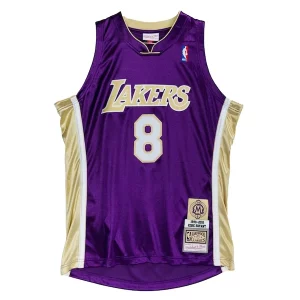 Fantastic Kobe Bryant Los Angeles Lakers Hall of Fame Class of 2020 #8 Authentic Jersey Purple/Gold