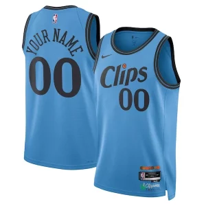 Fantastic LA Clippers Nike Unisex 2024/25 Custom Swingman Jersey City Edition Light Blue