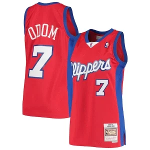 Fantastic Lamar Odom LA Clippers 2000/01 Hardwood Classics Swingman Jersey Red