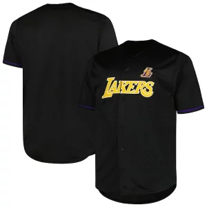 Fantastic Los Angeles Lakers Profile Big & Tall Pop Jersey Black