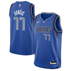 Fantastic Luka Dončić Dallas Mavericks Nike Youth Swingman Jersey Icon Edition Blue