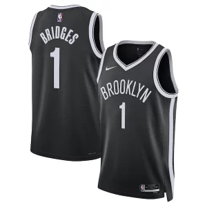 Fantastic Mikal Bridges Brooklyn Nets Nike Unisex Swingman Jersey Icon Edition Black