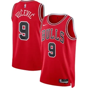 Fantastic Nikola Vucevic Chicago Bulls Nike Unisex Swingman Jersey Icon Edition Red