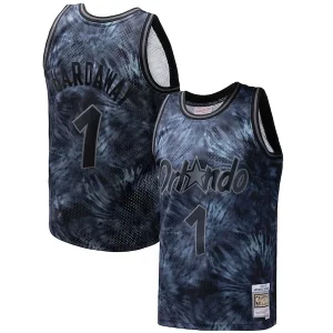 Fantastic Penny Hardaway Orlando Magic Hardwood Classics 1984/85 Tie Dye Swingman Jersey Black