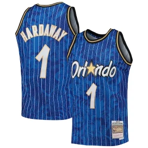 Fantastic Penny Hardaway Orlando Magic Hardwood Classics 1994/95 Lunar New Year Swingman Jersey Blue