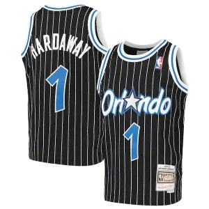 Fantastic Penny Hardaway Orlando Magic Youth Hardwood Classics Swingman Throwback Jersey Black