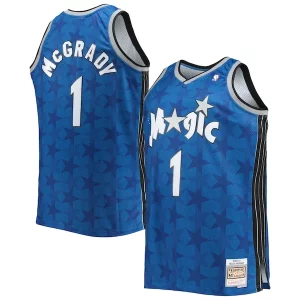 Fantastic Tracy McGrady Orlando Magic Big & Tall 2000/01 Hardwood Classics Swingman Jersey Blue/Black