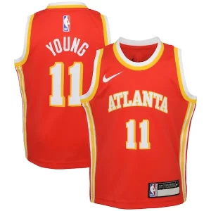 Fantastic Trae Young Atlanta Hawks Nike Toddler Swingman Player Jersey Icon Edition Red