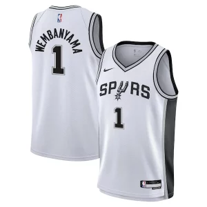 Fantastic Victor Wembanyama San Antonio Spurs Nike Youth Swingman Jersey Association Edition White