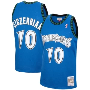 Fantastic Wally Szczerbiak Minnesota Timberwolves 2001/02 Hardwood Classics Swingman Jersey Blue