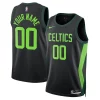 Gorgeous Boston Celtics Nike Unisex 2024/25 Custom Swingman Jersey City Edition Black